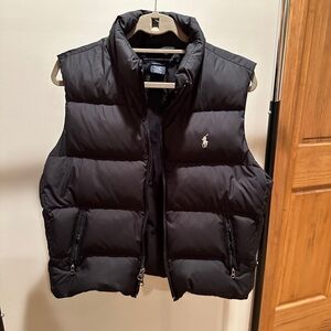 Unisex polo ralph Lauren puffer vest- Large